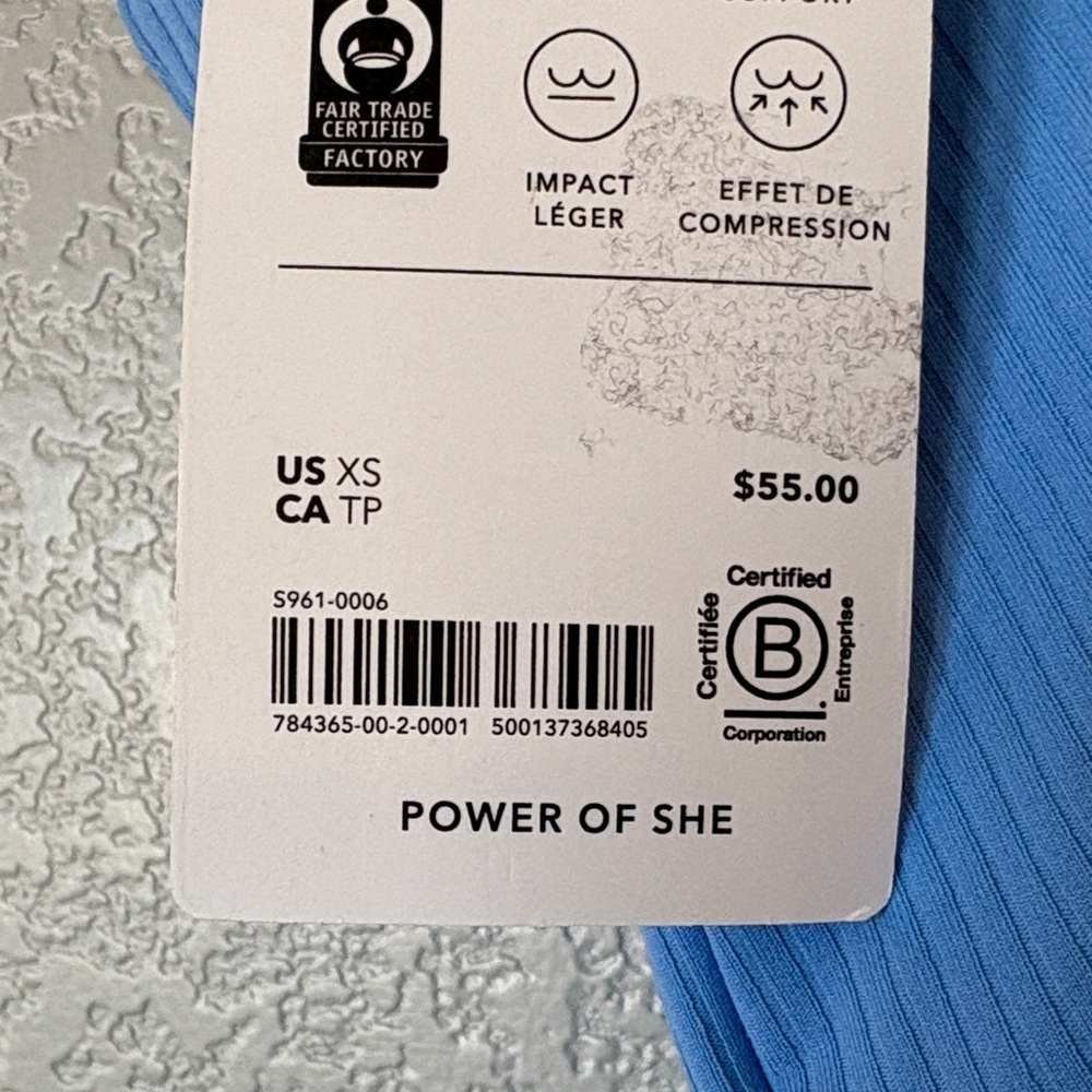 Athleta Bright Blue Camisole Top - Picture 2 of 4